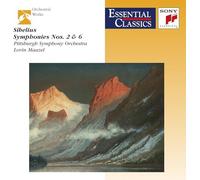 SIBELIUS / PTS / MAA - SYM 2 IN D MAJOR / SYM 6 IN D - cd - K3z