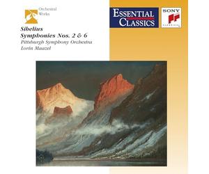 SIBELIUS / PTS / MAA - SYM 2 IN D MAJOR / SYM 6 IN D - cd - K3z
