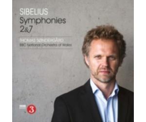 SIBELIUS/SONDERGARD/BBC NATIONAL ORCH OF WALES: SYMPHONIES NOS. 2 & 7 - CD