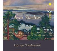 Sibelius: String Quartets Op. 56 & Js 183 by LEIPZIG STRING QUARTET