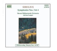 Sibelius: Symphonies Nos. 3 & 4