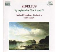 SIBELIUS: SYMPHONIES NOS. 4 & 5 NEW CD