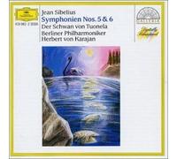 Sibelius: Symphonies Nos. 5 & 6, Swan of Tuonela by Karajan