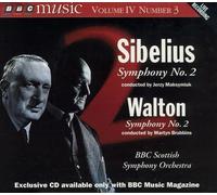 Sibelius Symphony No.2, Walton Symphony No.2 (1995-05-03)
