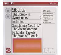 Sibelius: The Complete Symphonies Vol 2, nos 3, 6 & 7/Violin Concerto