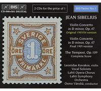 Sibelius: Violin Concerto in D Minor, Op. 47