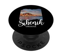 Sibenik Croatia Souvenir / Sibenik Croatia PopSockets Adhesive PopGrip