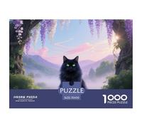 Siberian 1000 Piece Puzzles Pet Cat for Adults Educational Activities Memory Games Stress Relief 70x50cm/1000pcs