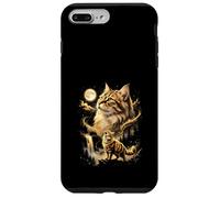 Siberian Cat Howling At The Moon Meme Case for iPhone 7 Plus/8 Plus