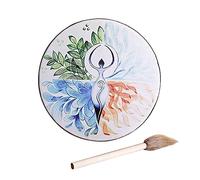 Siberian Drum Spirit Music Handmade Shaman Drum Ornament Gifts Home Wall Decors Garden Decorations Shamanic Drums Siberian Drums Drum Shaman Drum Mallets Kits Hand