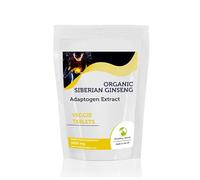 Siberian Ginseng Adaptogen Extract 1000mg 90 Tablets - High Potency Stress Relief, Energy Boost & Immune Support Supplement