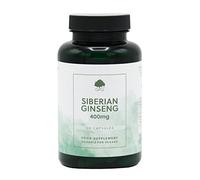 Siberian Ginseng Capsules | 400mg Ginseng per Capsule | 120 Vegan Capsules | G&G Vitamins