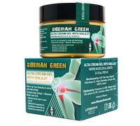 Siberian Green Altai Cream-Gel “Warm Muscles & Joints” with Shilajit Pine Nut Essential Oils Resin and Herbs 100ml