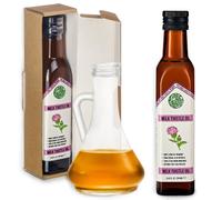 Siberian Green Milk Thistle Oil - 250ml Single Varietal Seeds Extra Virgin from Altai Golden Mountains