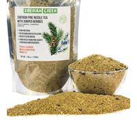 Siberian Green Pine Needle Tea Loose Powder 200 g with Juniper Berries | Processed conventional