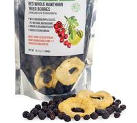 Siberian Green Whole Red Hawthorn Dried Berries 400g (14.11oz) Wild Harvested Crataegus Sanguinea from Altai