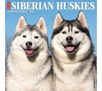 Siberian Huskies 2026 Wall Calendar