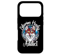 Siberian Husky Addict Dog Mom Puppy Colorful Pet Fur Baby Case for iPhone 17 Pro