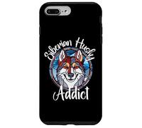 Siberian Husky Addict Dog Mom Puppy Colorful Pet Fur Baby Case for iPhone 7 Plus/8 Plus