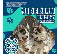 Siberian Husky Calendar 2024 2025