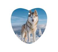 Siberian Husky Car Air Freshener Decorative Hanging Aromatherapy Tablets for Car Trucks Love form