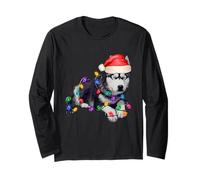 Siberian Husky Christmas Tree Lights, The Soul Keeper Long Sleeve T-Shirt