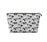 Siberian Husky Cosmetic Bags Travel Makeup Bag for Women Portable Pouch Toiletry Bag Organizer