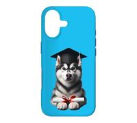 Siberian Husky Dog Graduation Cap Training School Graduate Case for iPhone 17