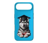 Siberian Husky Dog Graduation Cap Training School Graduate Case for iPhone Air