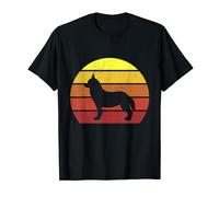 Siberian Husky Dog Lover Vintage Retro Siberian Husky T-Shirt