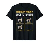 Siberian Husky Guide To Training Dog Obedience T-Shirt