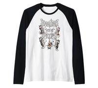 Siberian Husky Hanging Best Friends Spiderwebs Spider Webs Raglan Baseball Tee