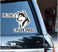Siberian Husky Huskie Akita Alaskan Malamute Dog Lover Decal Sticker Bumper or Window Sticker/Decal Carriage Dog Spotted Coach Dog Leopard Carriage Dog Firehouse Dog Plum Pudding Dog