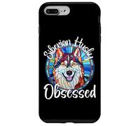 Siberian Husky Obsessed Dog Mom Puppy Colorful Pet Fur Case for iPhone 7 Plus/8 Plus