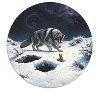 Siberian Husky Puzzle for Adults 1000 Piece Cute Pet Dog Fun Game Challenging with Letters on Back Home Decoration Beautiful 1000pcs (67.5x67.5cm)