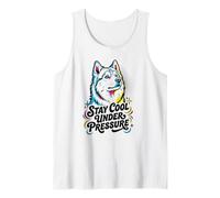 Siberian Husky - Stay Cool Under Pressure Tank Top