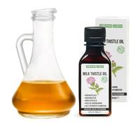 Siberian Milk Thistle Oil 100% Natural Cold Pressed Oil 100 ml Unrefined Raw Vegan