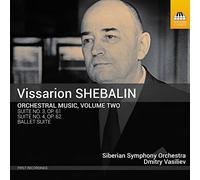 Siberian So/Vasiliev - Vissarion Shebalin: Orchestral Music, Volume Two