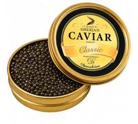 Siberian Sturgeon Caviar 50g - Premium Quality Malossol Fish Eggs - Award Winner