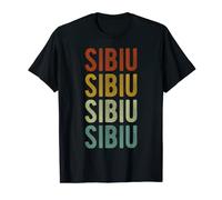 Sibiu City Romania Retro T-Shirt