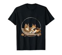 Sibling Cats - Two felines Sitting Together Brother, Sister Value Graphic T-Shirt