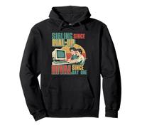Sibling Rivalry Brother Sister Rival Since Day One Pullover Hoodie