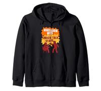 Sibling Rivalry Brother Sister Smack Talk Stays Zip Hoodie