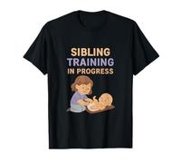 Sibling Training in Progress Parenting Humor novelty T-Shirt