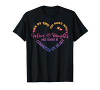Siblings Side By Side Or Miles Apart Mom and Daughter Value Graphic T-Shirt