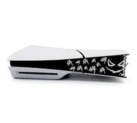 Sibo - Decorative Front Grill Compatible with Playstation5 - Accessory for PS5 Slim & Standard - Console NOT included - Aesthetic Upgrade - Disc & Digital (HaHaHa Slim)