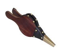 SIBOMTEX 1PC Fireplace Bellows for Outdoor Camping BBQ Grill Hand Bellow Pump Indoor Cooking Chimney Fan Air Blower with Hanging S Small