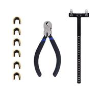 SIBOMTEX Archery Adjustment Tool Bow String Nocking Points Pliers T Squares Tuning Ruler for for Recurve and Compound Bowstring Accessories
