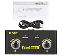 SIBOMTEX Cube Turner Wireless Page Turner Pedal Rechargeable Music Sheet Turner Supports Looper Connection Compatible with Android iOS Smartphones Tablets