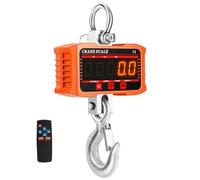 Sibomtex Digital LCD Display Crance Scale High Load Portable Industrial Electronic Heavy Duty Weight Hook Crane with 3 Units Conversion Function